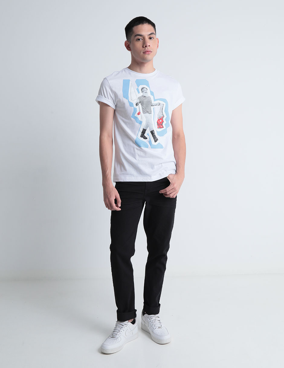 Playera cuello redondo para hombre 3