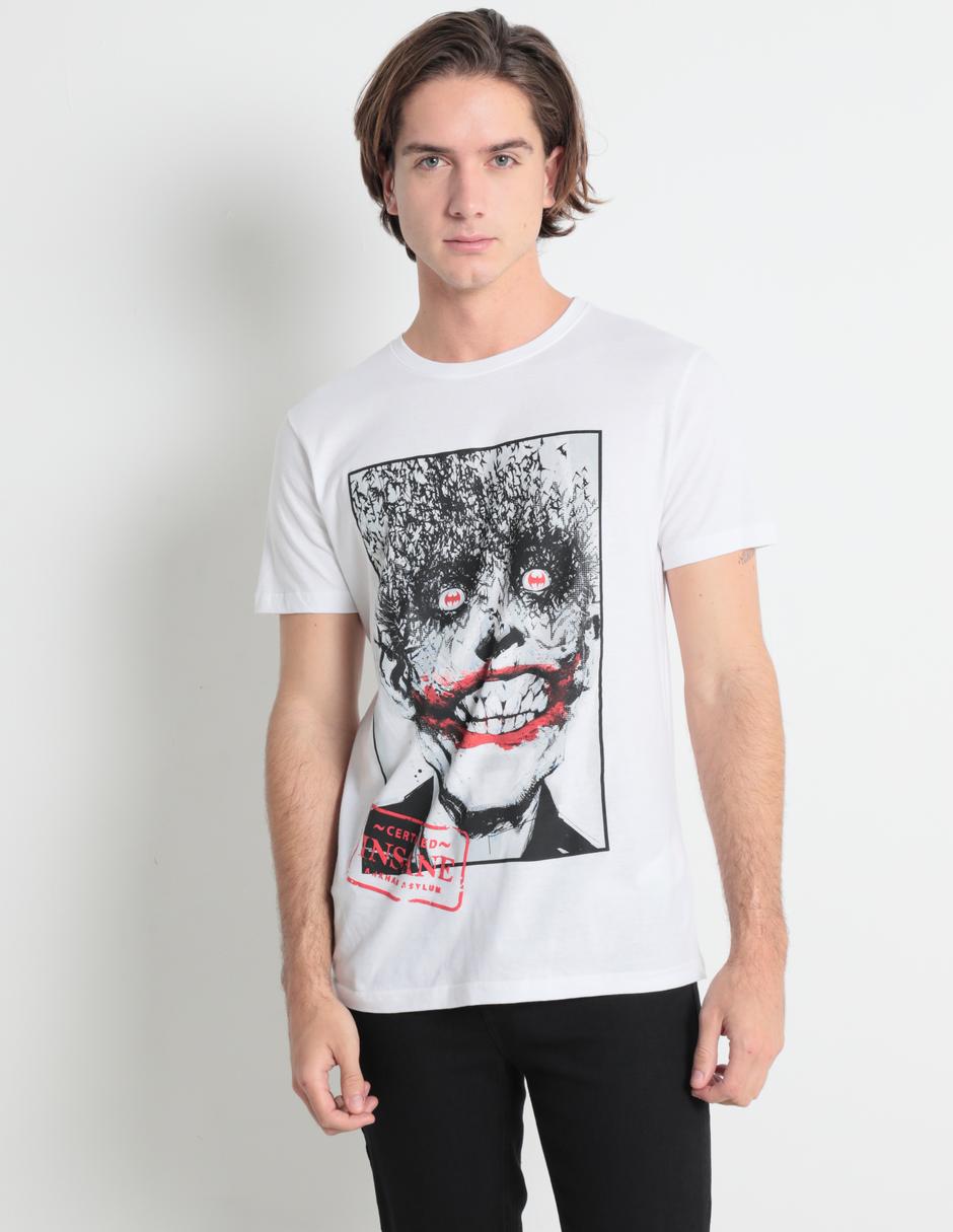 Playera Batman cuello redondo para hombre Playera Batman cuello redondo para hombre