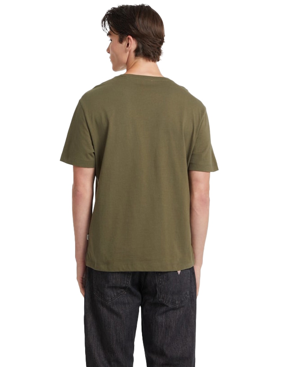 Playera cuello redondo para hombre 4