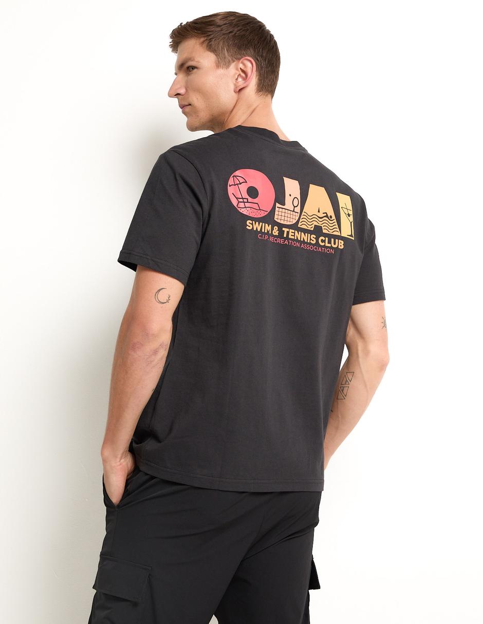 Playera cuello redondo para hombre 2