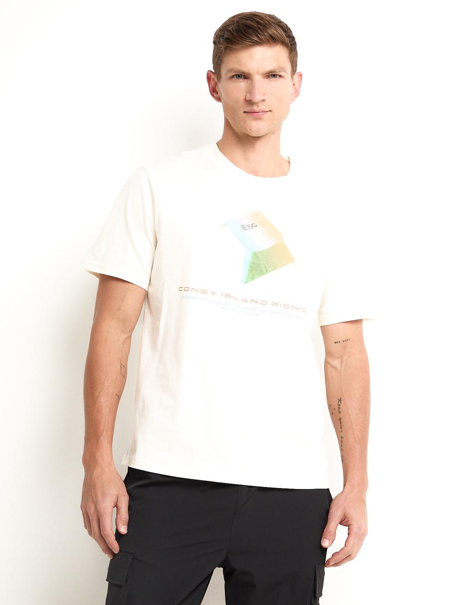 Playera cuello redondo para hombre