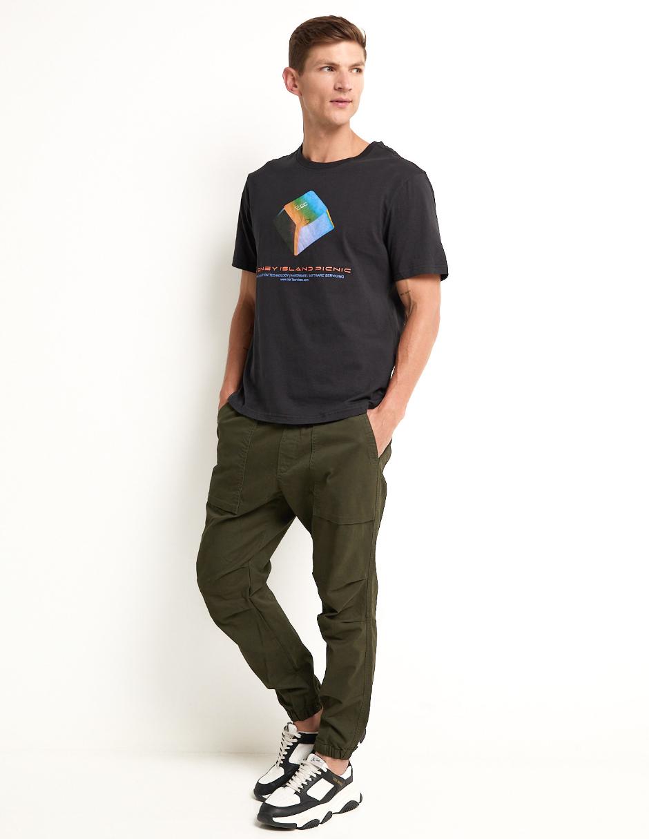 Playera cuello redondo para hombre 3
