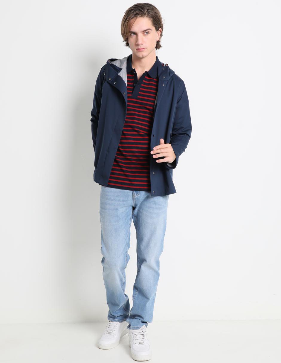 Jeans slim lavado claro para hombre 3