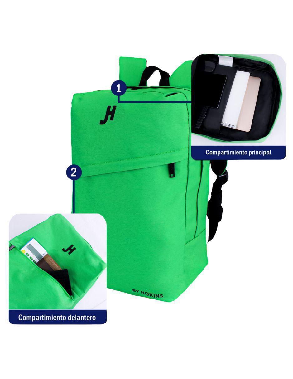 Mochila escolar impermeable unisex 5