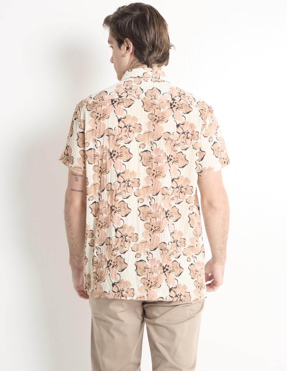 Camisa casual de algodón manga corta para hombre 2