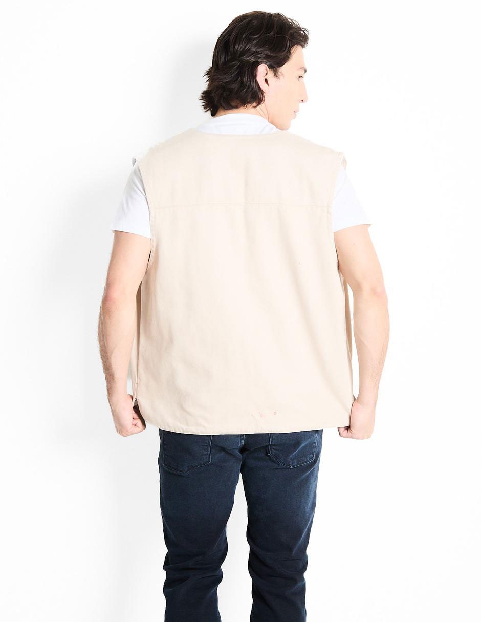 Chaleco con bolsillos para hombre 2