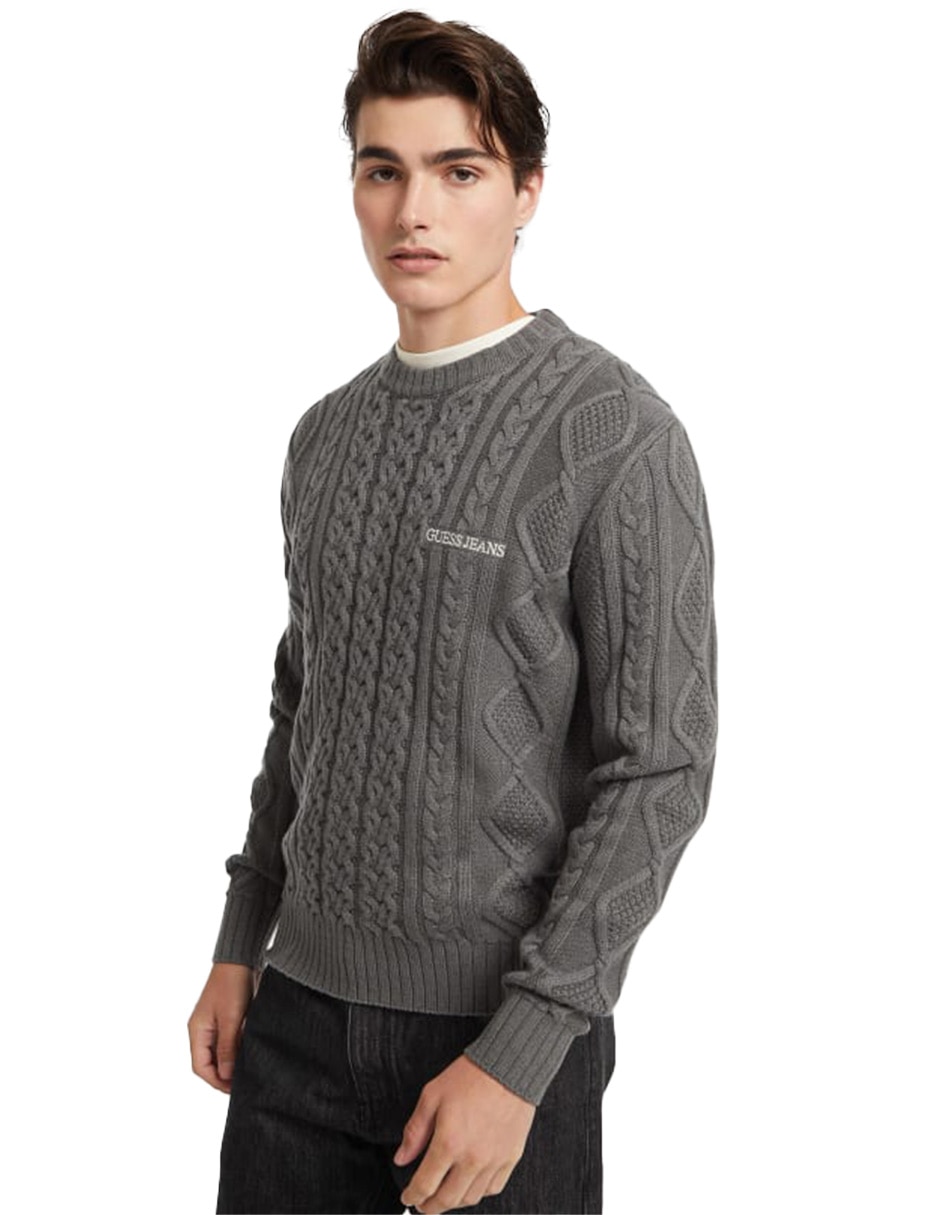 Suéter cuello redondo para hombre