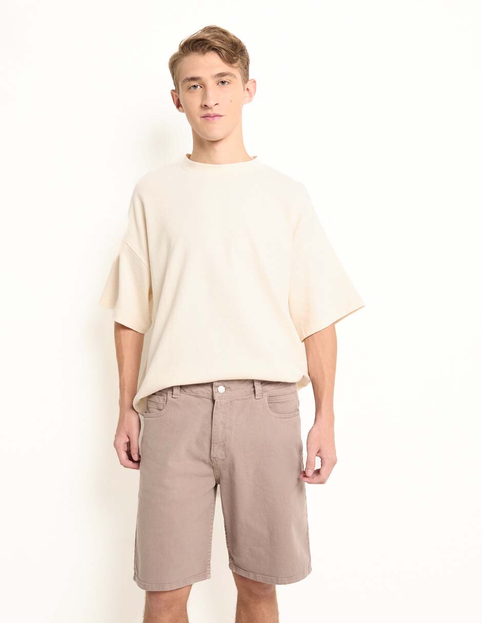 Bermuda de algodón para hombre Bermuda de algodón para hombre