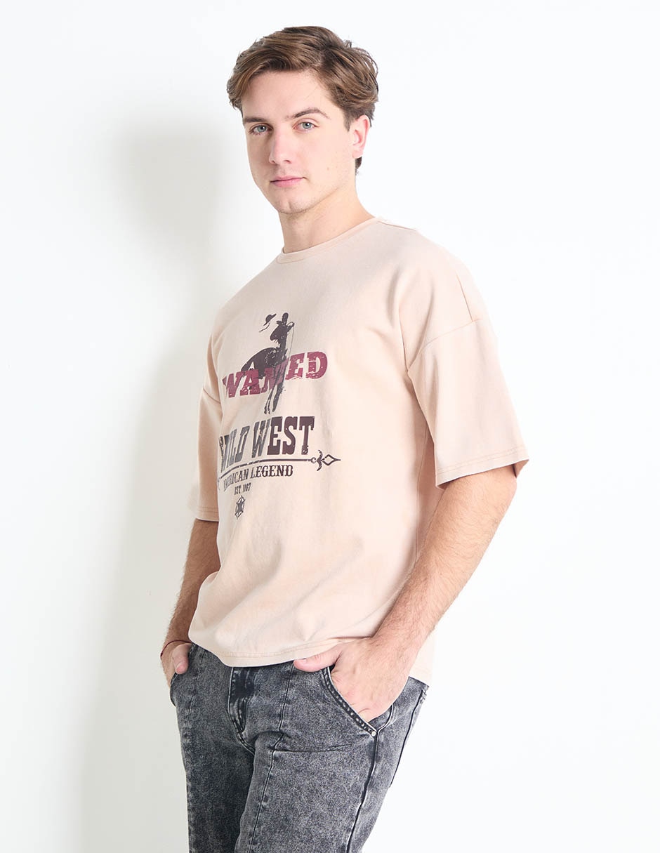 Playera cuello redondo para hombre Playera cuello redondo para hombre
