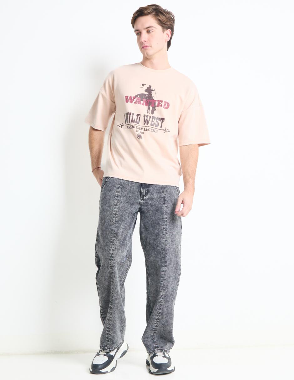 Playera cuello redondo para hombre 3