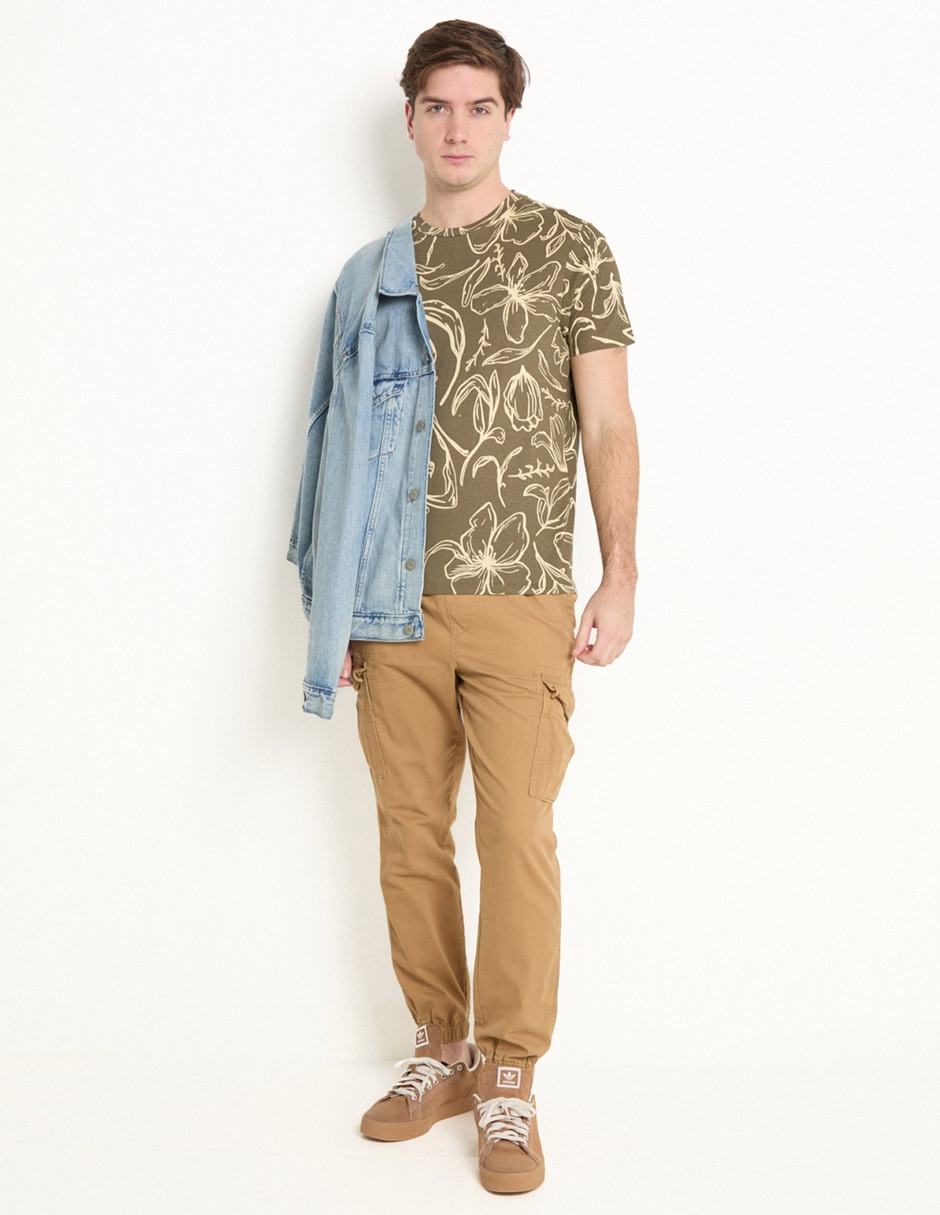 Playera cuello redondo para hombre 3