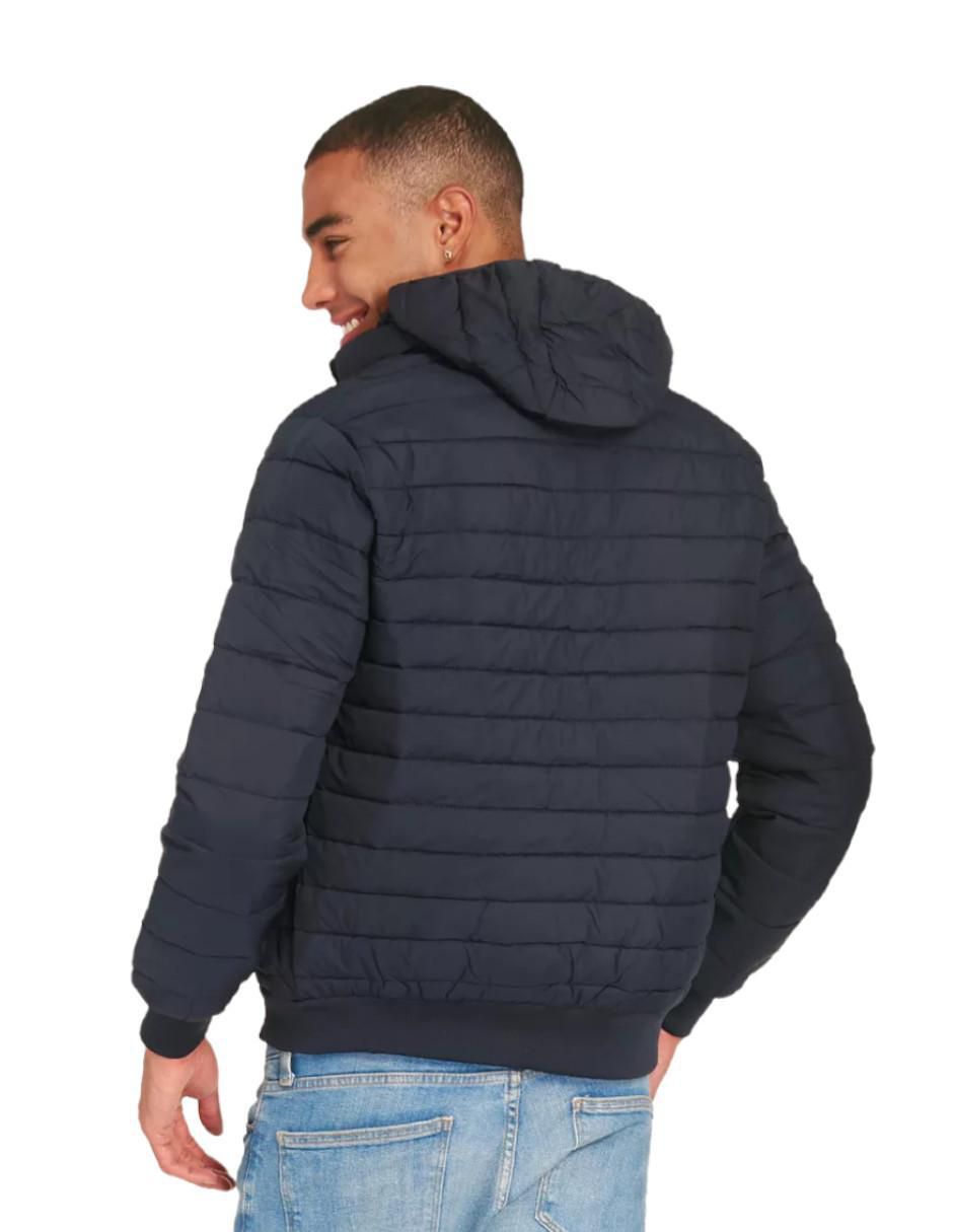Chamarra casual capucha desmontable para hombre 2