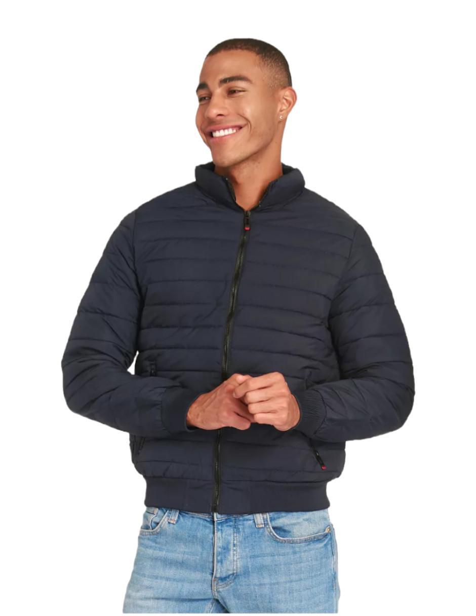 Chamarra casual capucha desmontable para hombre 4