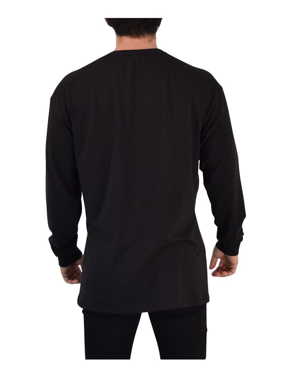 Playera oversized stealth cuello redondo para hombre 2