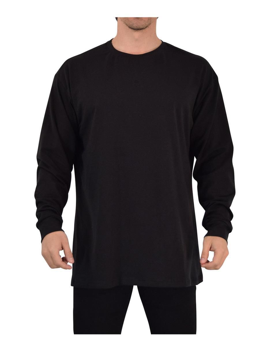Playera oversized stealth cuello redondo para hombre 3