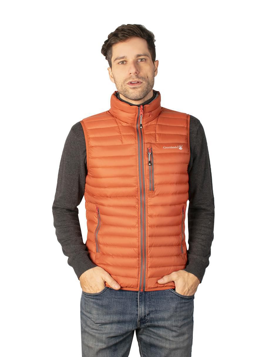 Chaleco Greenlander con bolsillos para hombre Espera Noches Moradas