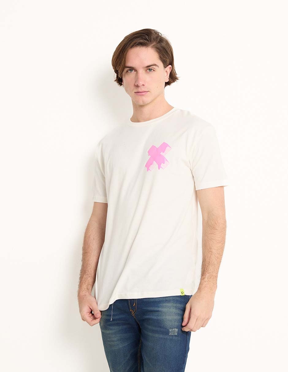Playera cuello redondo para hombre Playera cuello redondo para hombre
