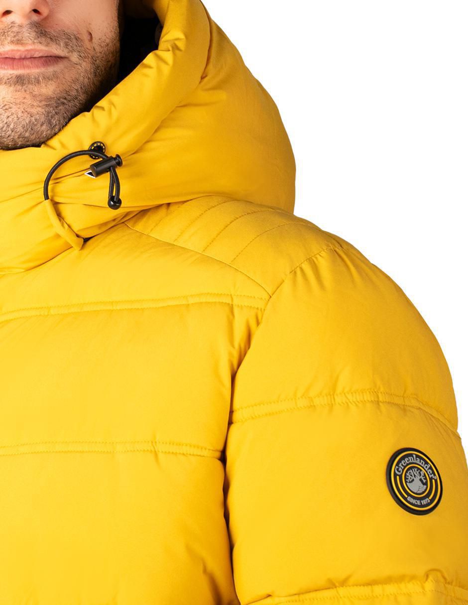 Chamarra acolchada capitonada para hombre 3