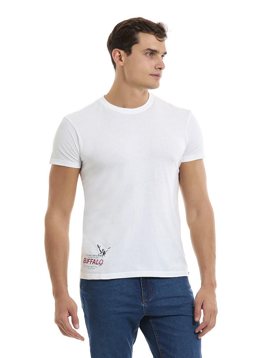 Playera cuello redondo para hombre Playera cuello redondo para hombre