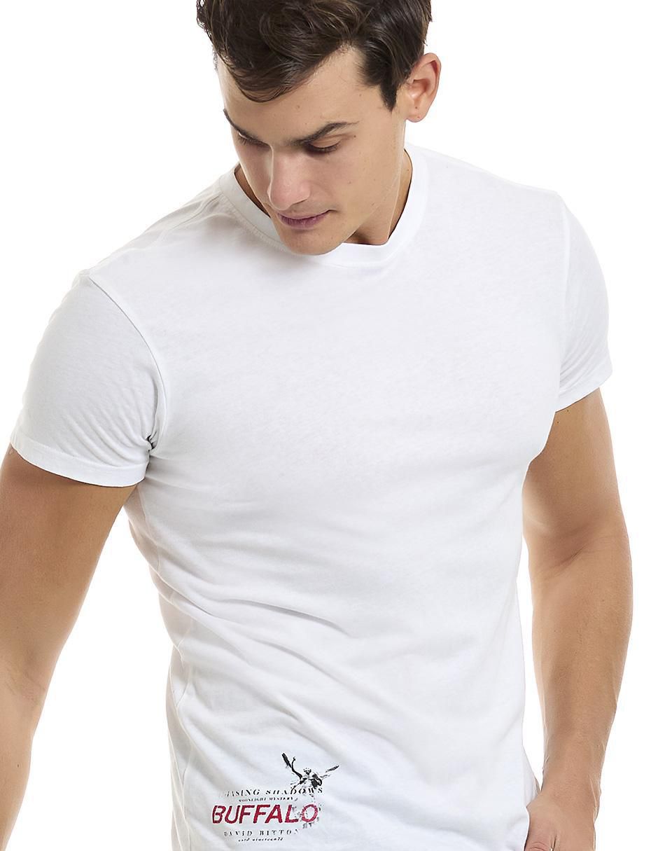 Playera cuello redondo para hombre 2