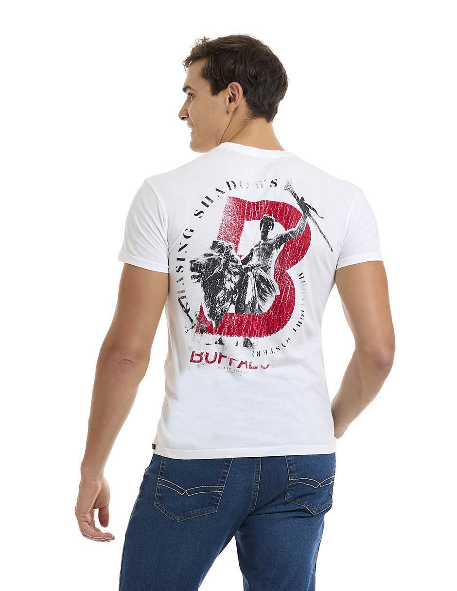 Playera cuello redondo para hombre 4