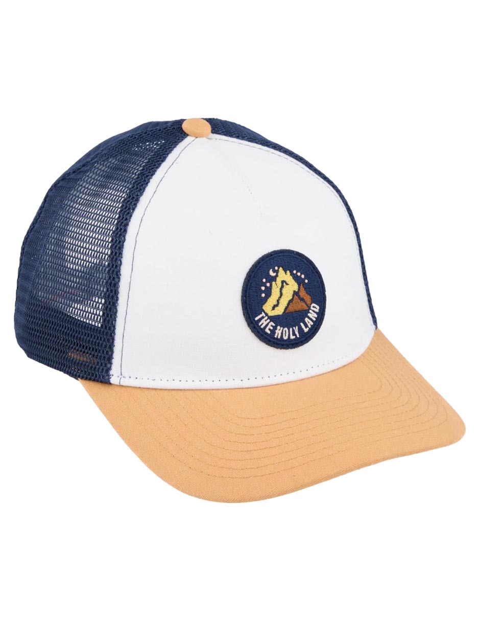 Gorra con visera curva correa ajustable para hombre