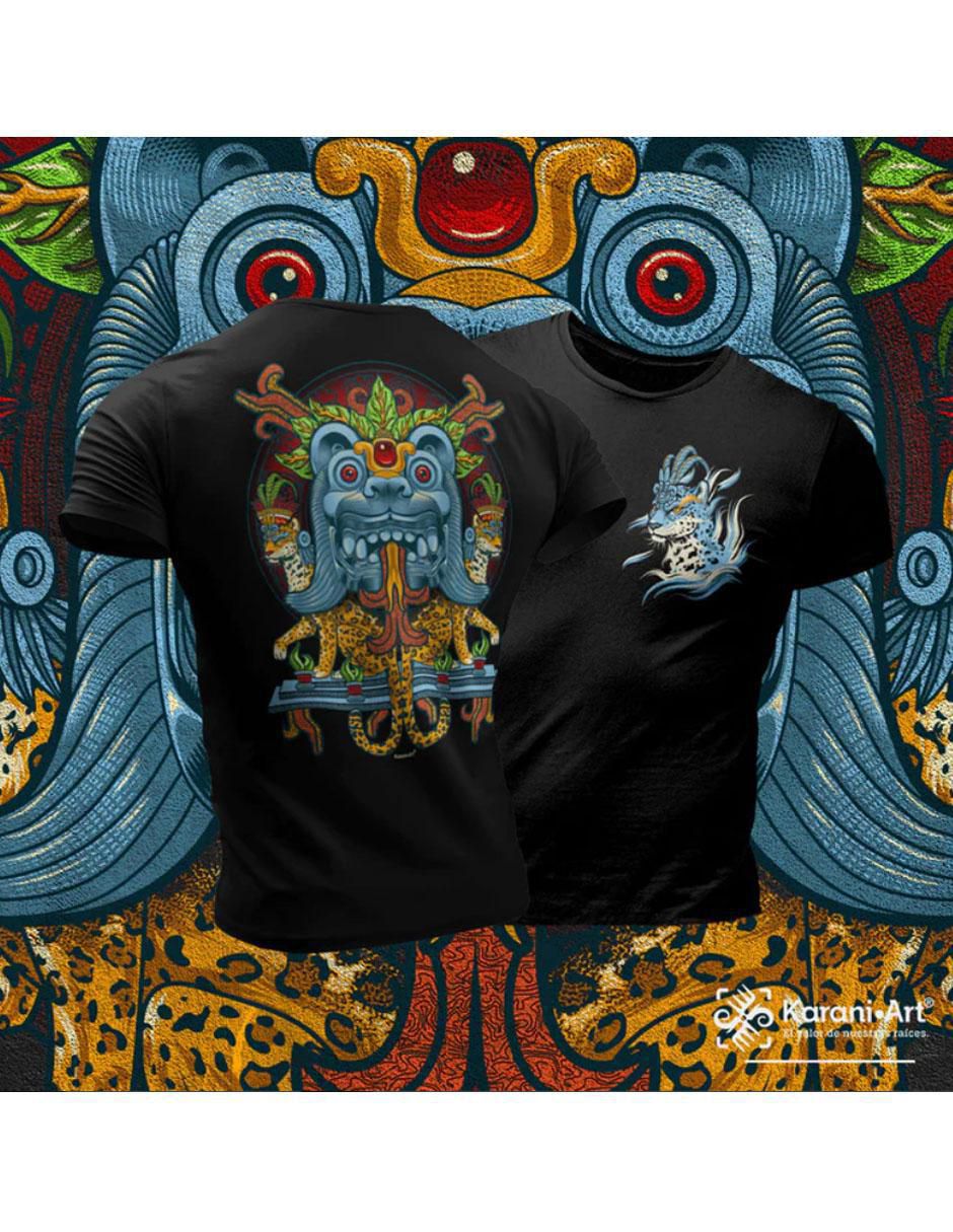 Playera santuario balam cuello redondo para hombre 3