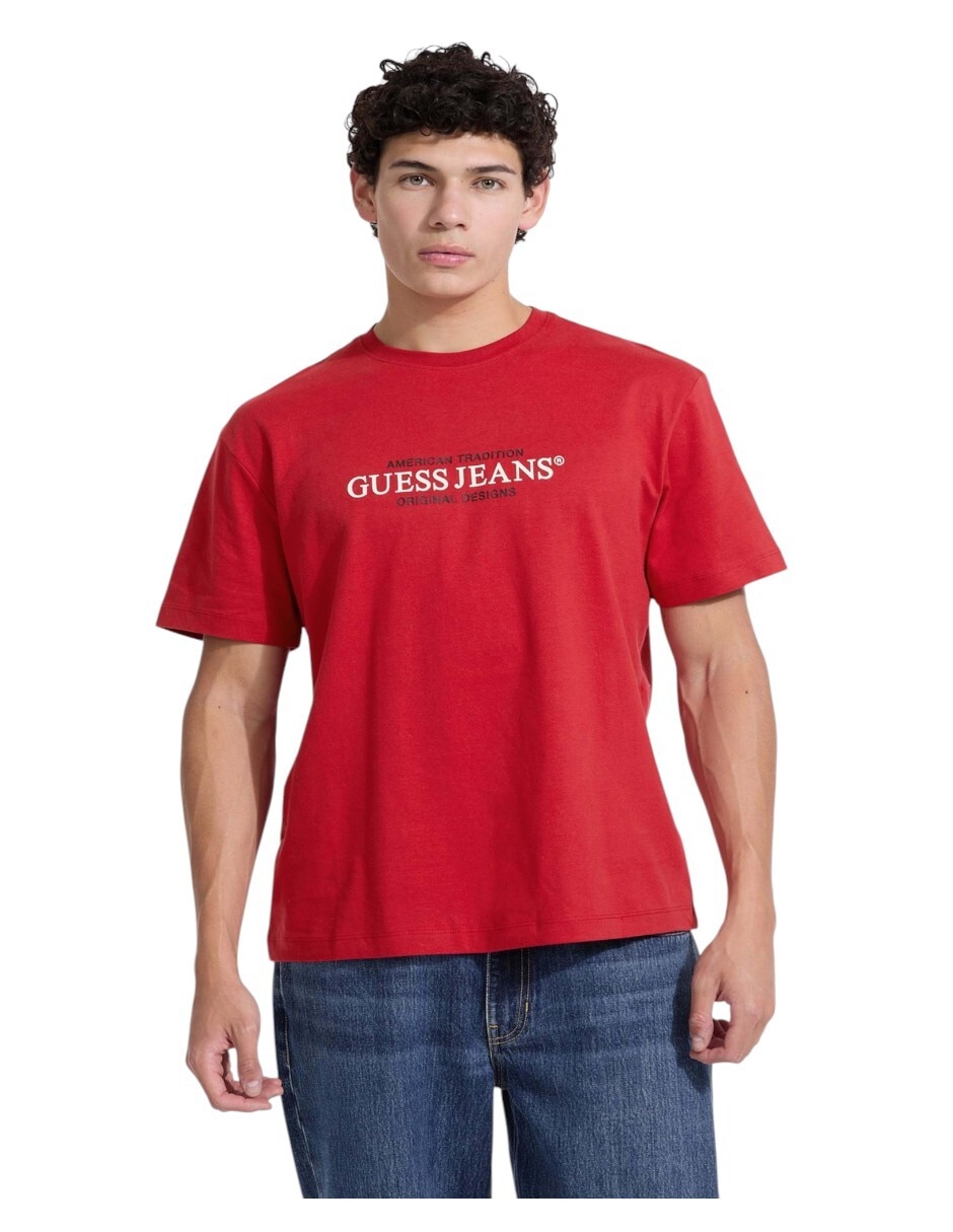 Playera cuello redondo para hombre