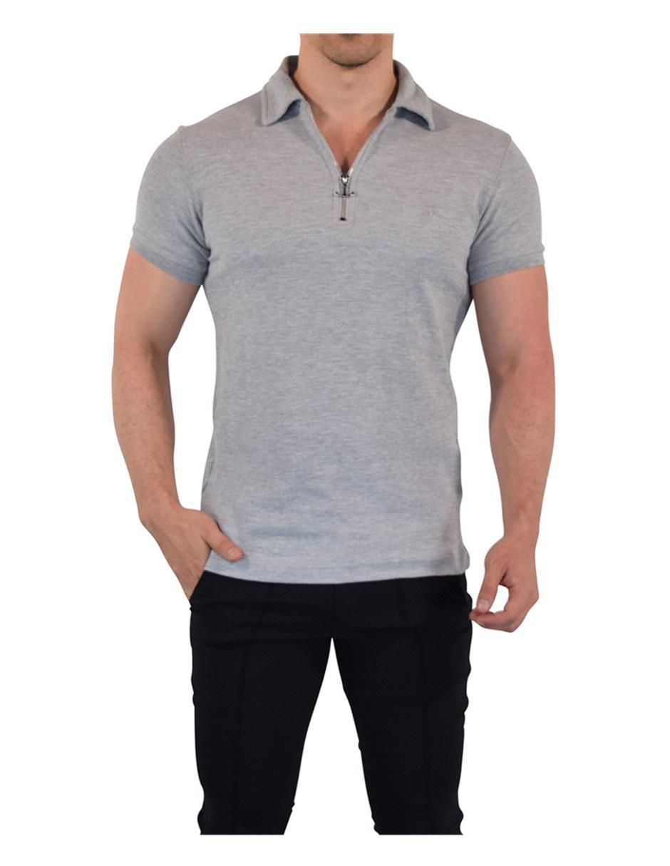 Playera tipo polo Polo Anchor Zipper para hombre 2