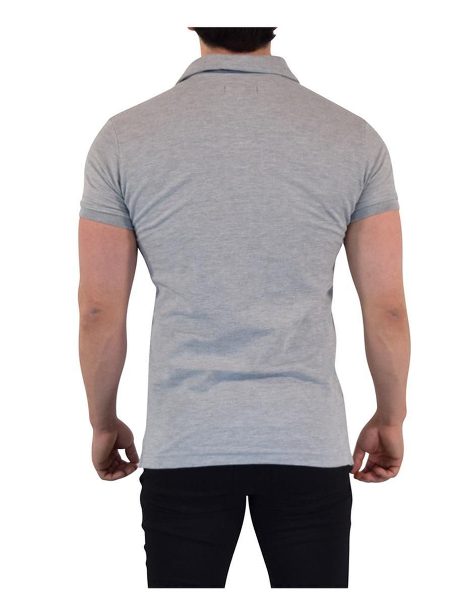 Playera tipo polo Polo Anchor Zipper para hombre 5
