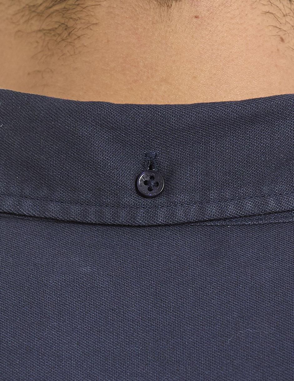 Camisa casual de algodón manga larga para hombre 5