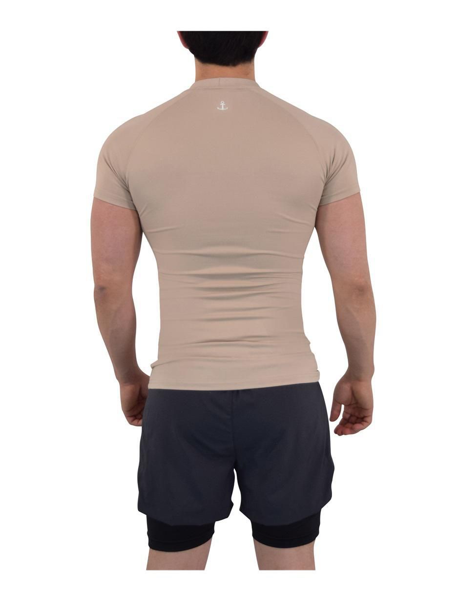 "set playera/playera" john leopard speed compression "cuello" redondo "para hombre"