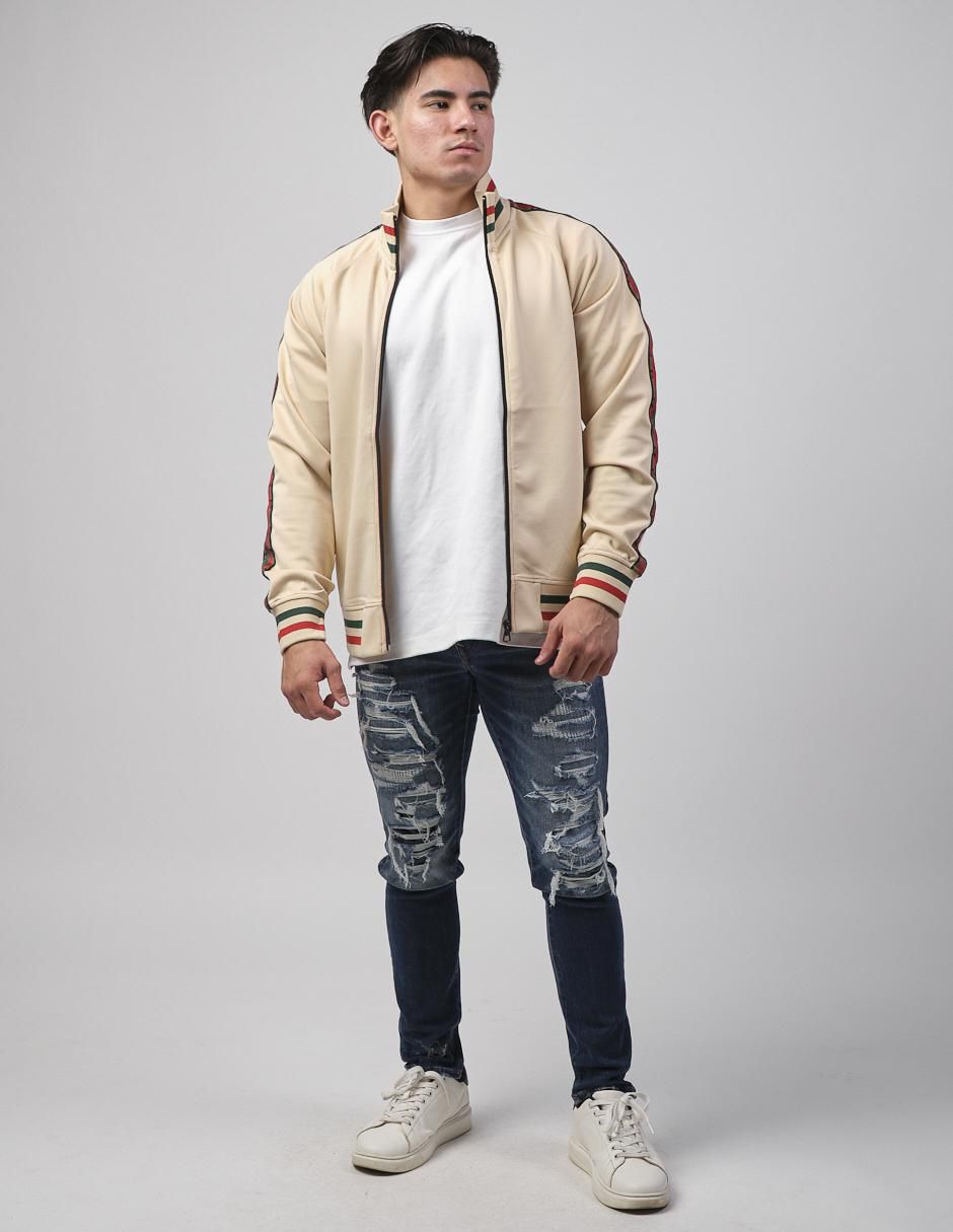 Chamarra con bolsillos para hombre 3