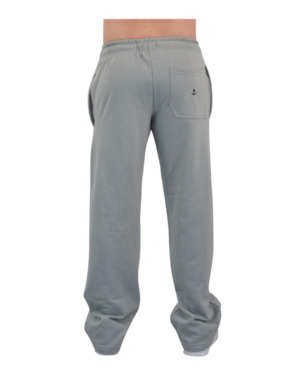 Jogger amplio estampado logo con bolsillos para hombre 2