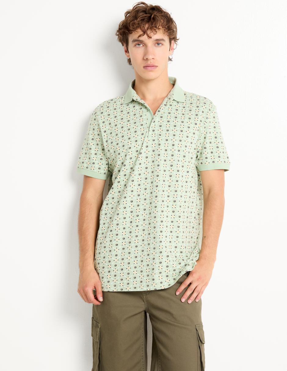 Playera tipo polo para hombre