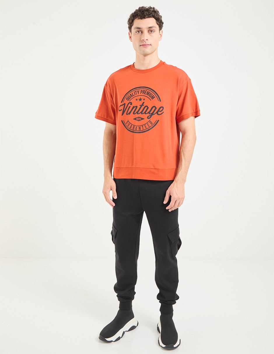 Playera cuello redondo para hombre 3