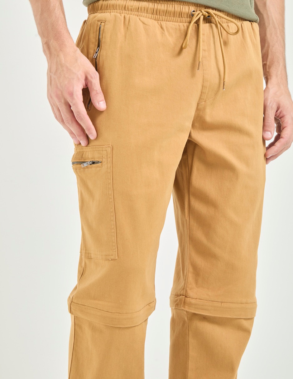 Jogger straight con bolsillos para hombre 5