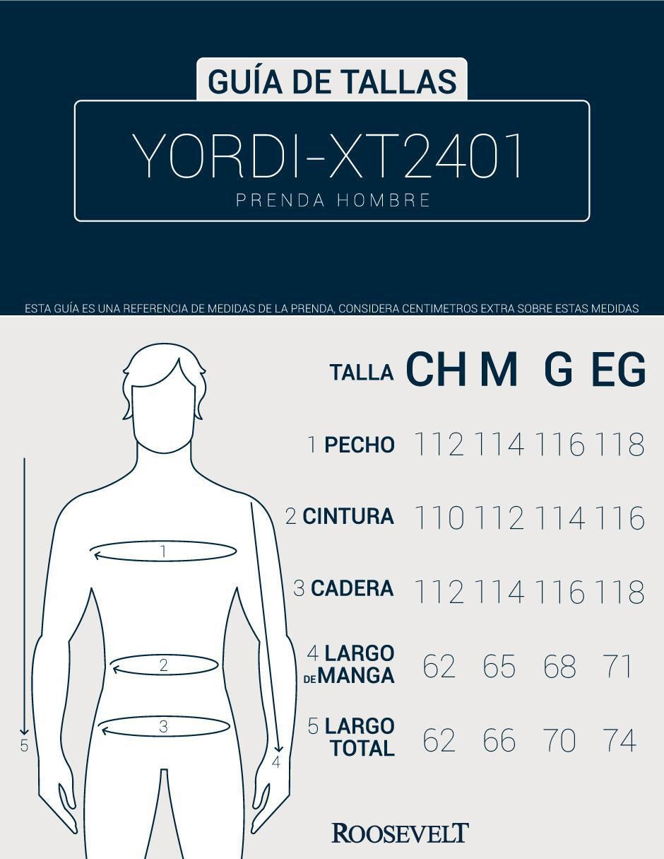 "chamarra" casual roosevelt no "de" poliéster sin diseño "para hombre"