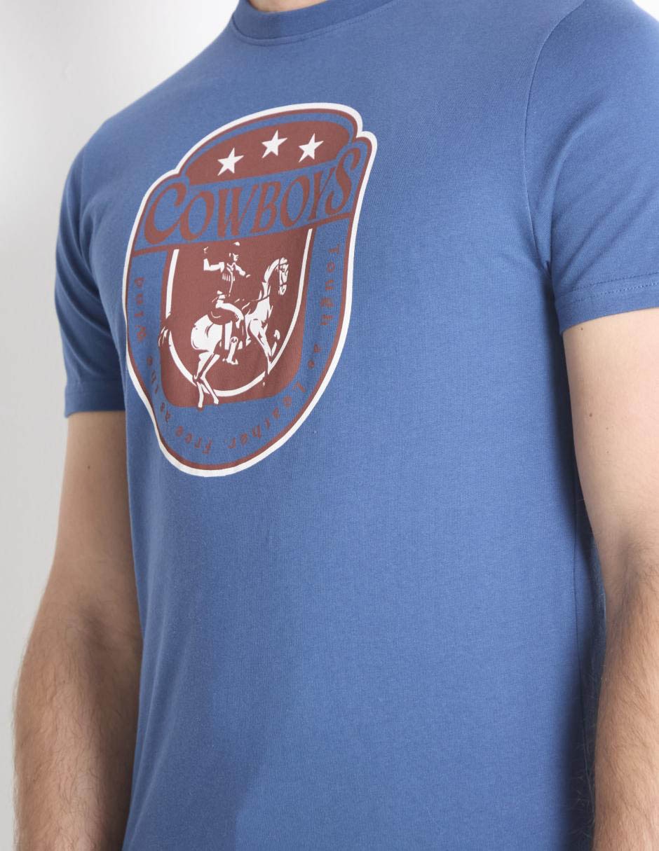 Playera cuello redondo para hombre 4