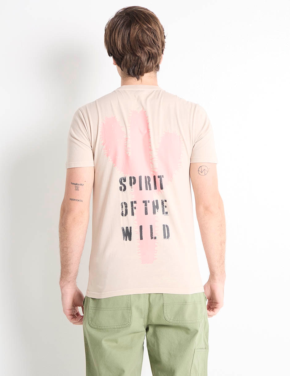 Playera cuello redondo para hombre 2