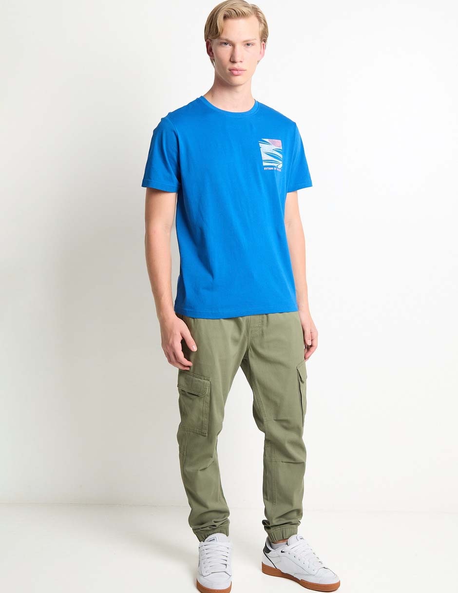 Playera cuello redondo para hombre 3