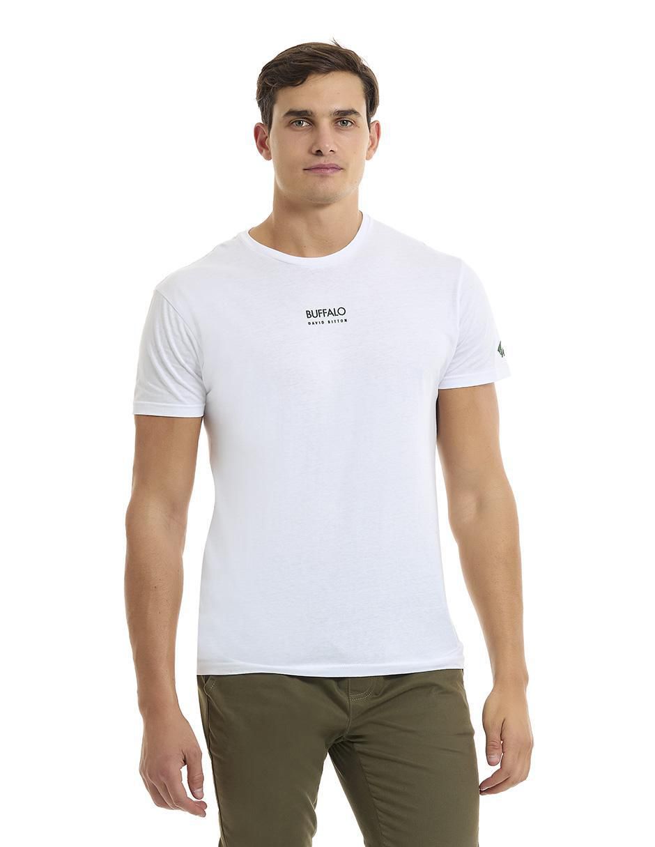 Playera cuello redondo para hombre