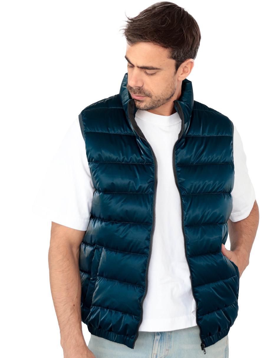 Chaleco bolsa con cierre para hombre