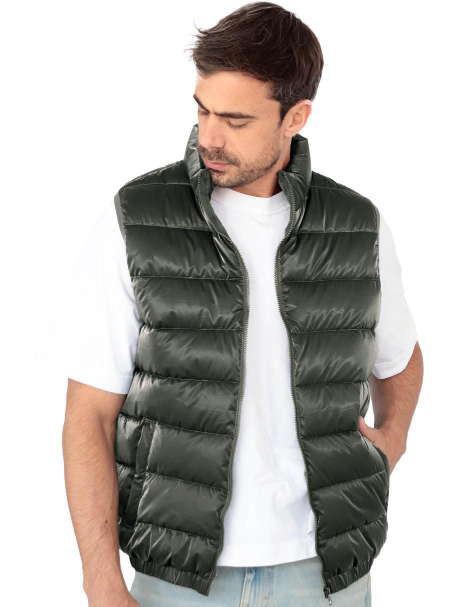 Chaleco bolsa con cierre para hombre
