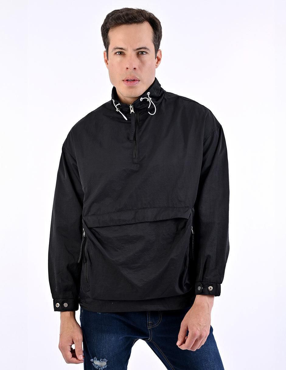 Chamarra casual con bolsillos para hombre 1