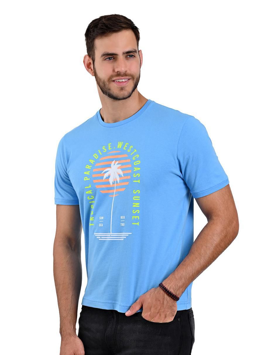 Playera cuello redondo para hombre 3