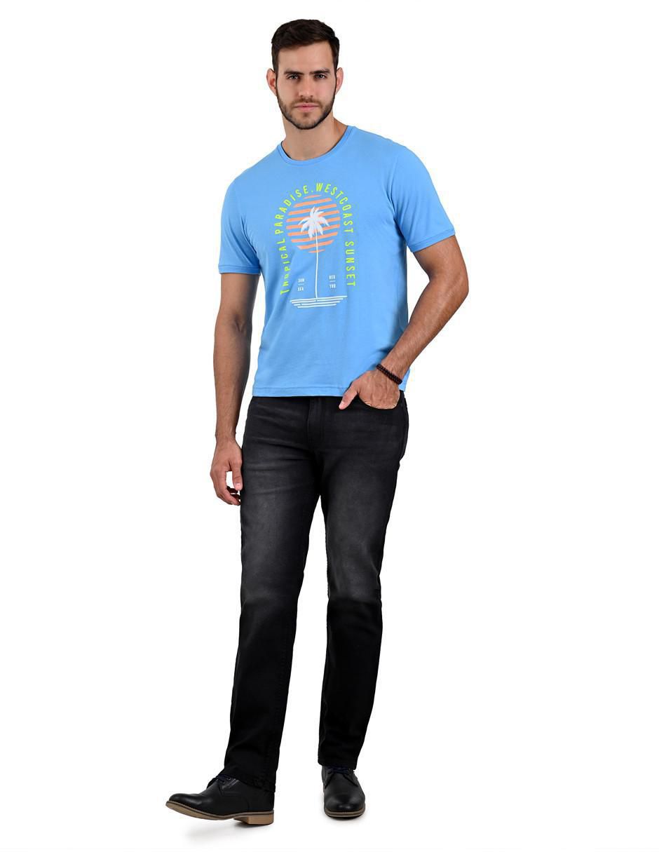 Playera cuello redondo para hombre 5