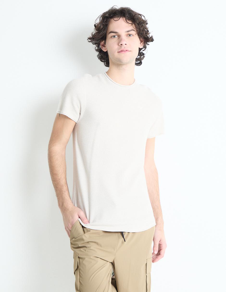 Playera cuello redondo para hombre Playera cuello redondo para hombre
