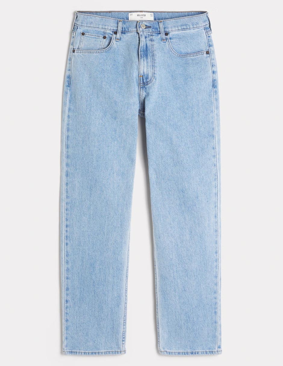 Jeans straight para hombre