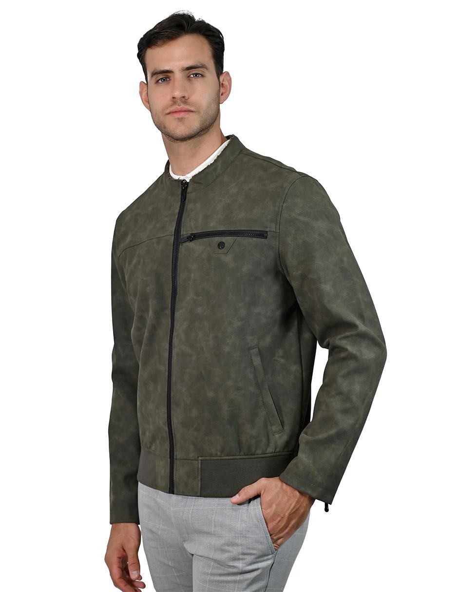 Chamarra casual con bolsillos para hombre 3